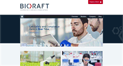 Desktop Screenshot of bioraft.com