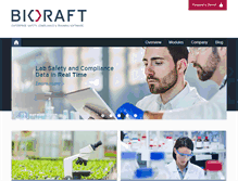 Tablet Screenshot of bioraft.com